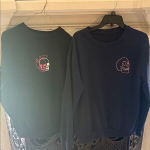 Romwe Sweatshirts with Skull Graphics